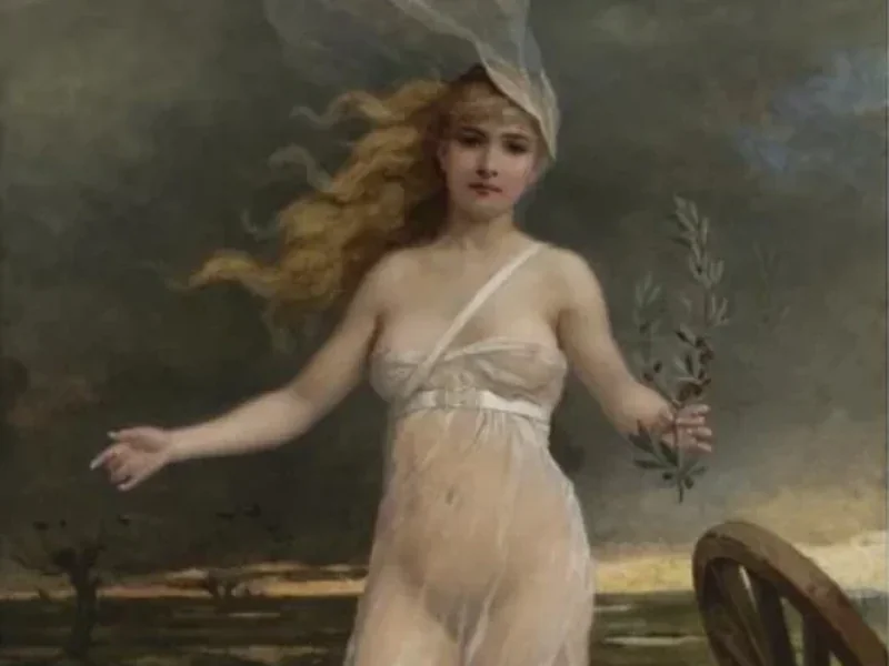 1846-Louis Maeterlinck - Allegoria della Pace
